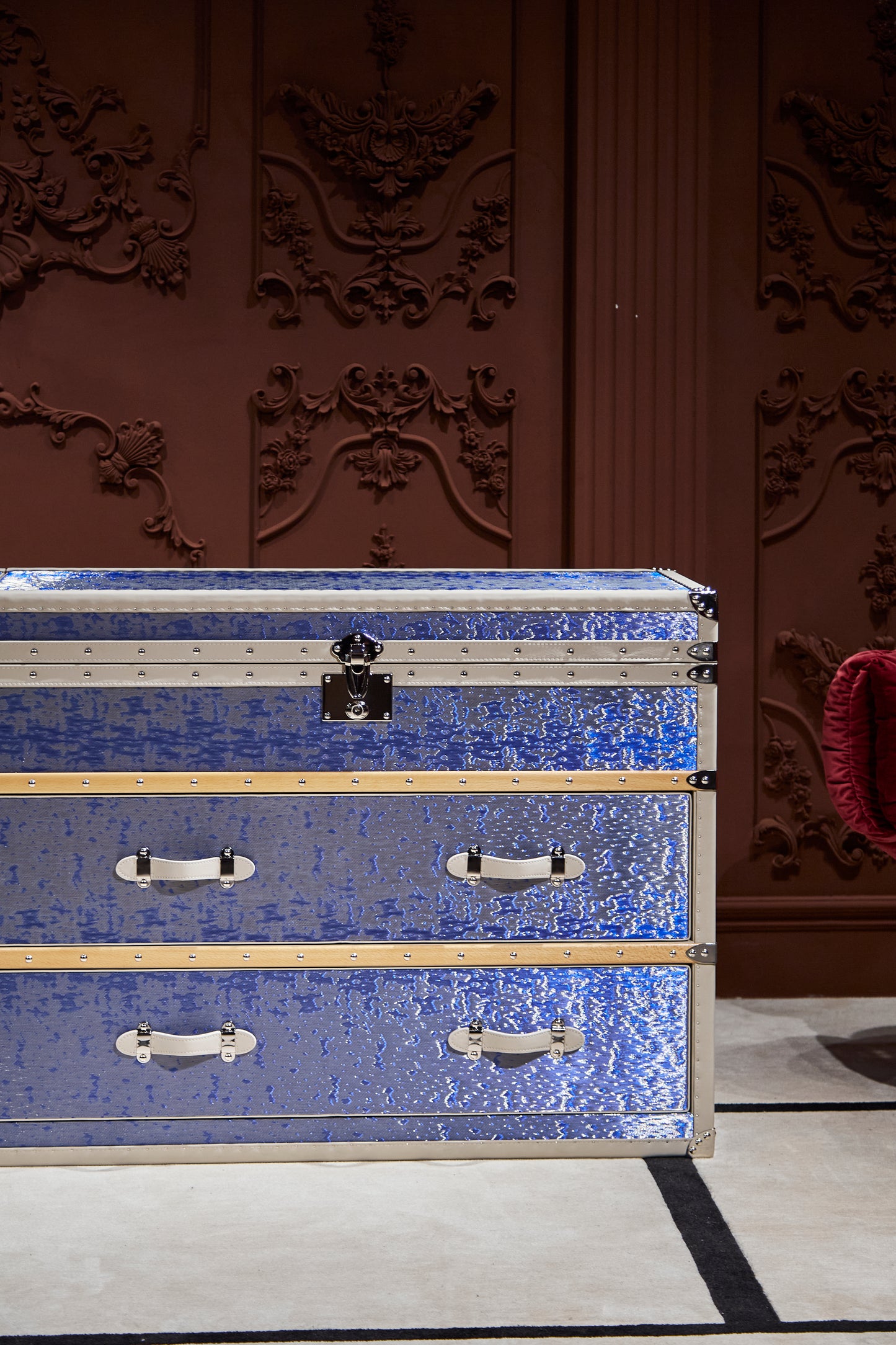 Large - sized side cabine| Blue | Copper wire