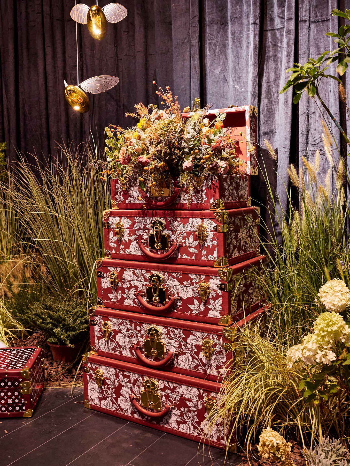 Tower Case | Red | Leather collection
