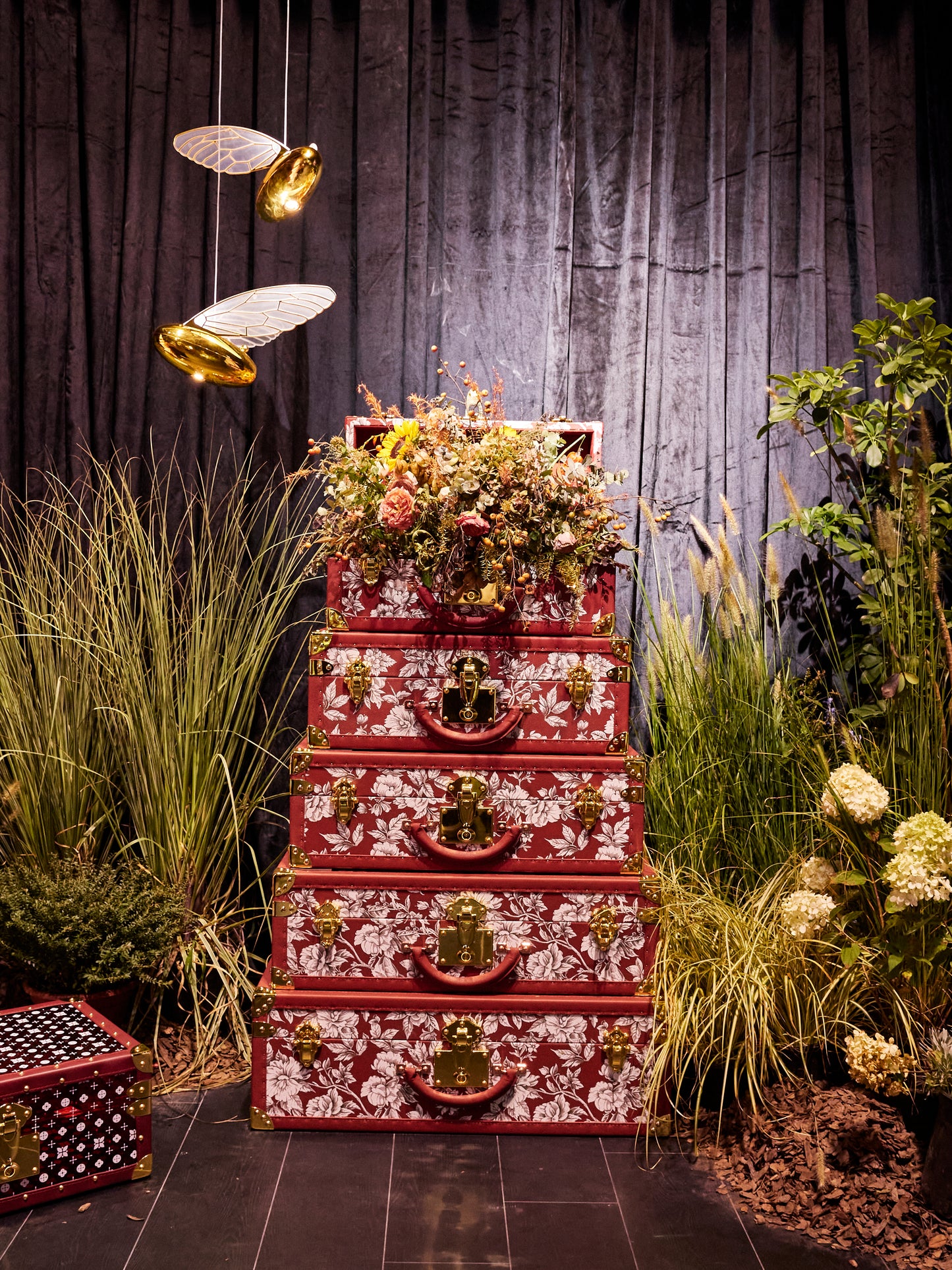 Tower Case | Red | Leather collection