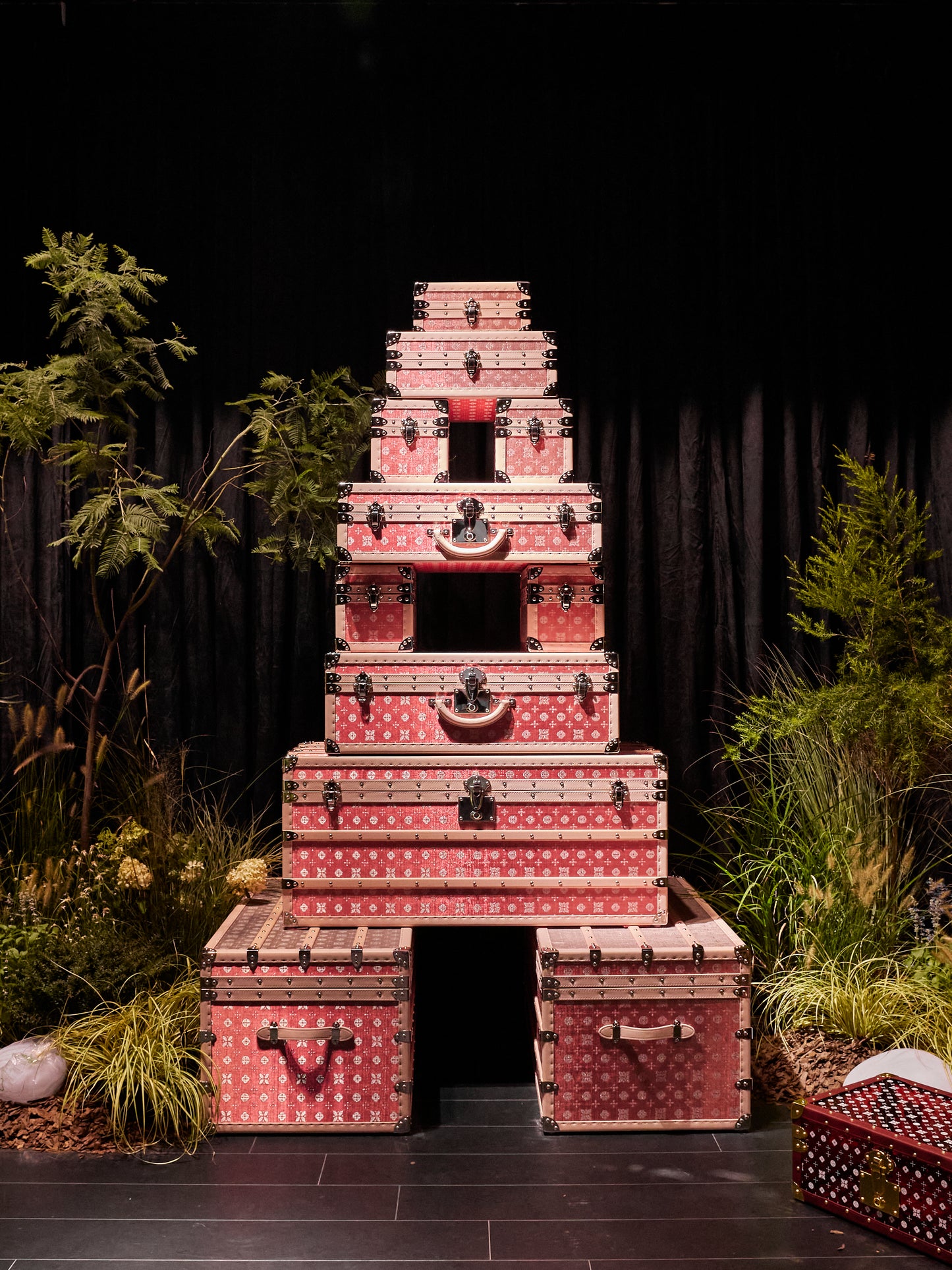 Tower Case | Pink | Leather collection
