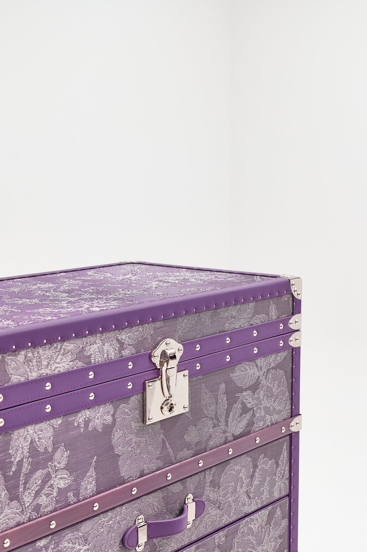 Jewelry Cabinet | Royal Amethyst | Copper wire collection