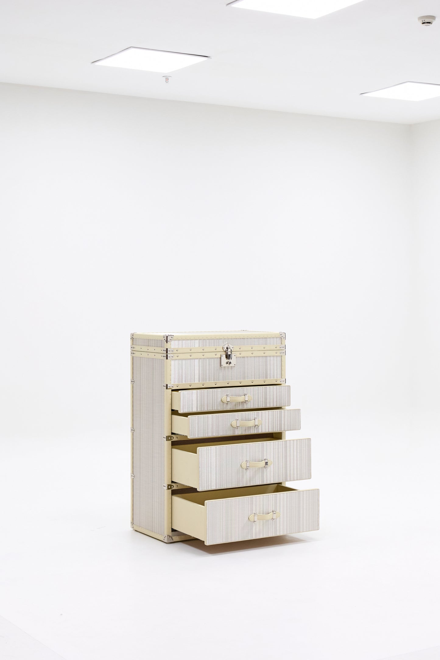Jewelry Cabinet | Drifting Silver| Copper wire collection