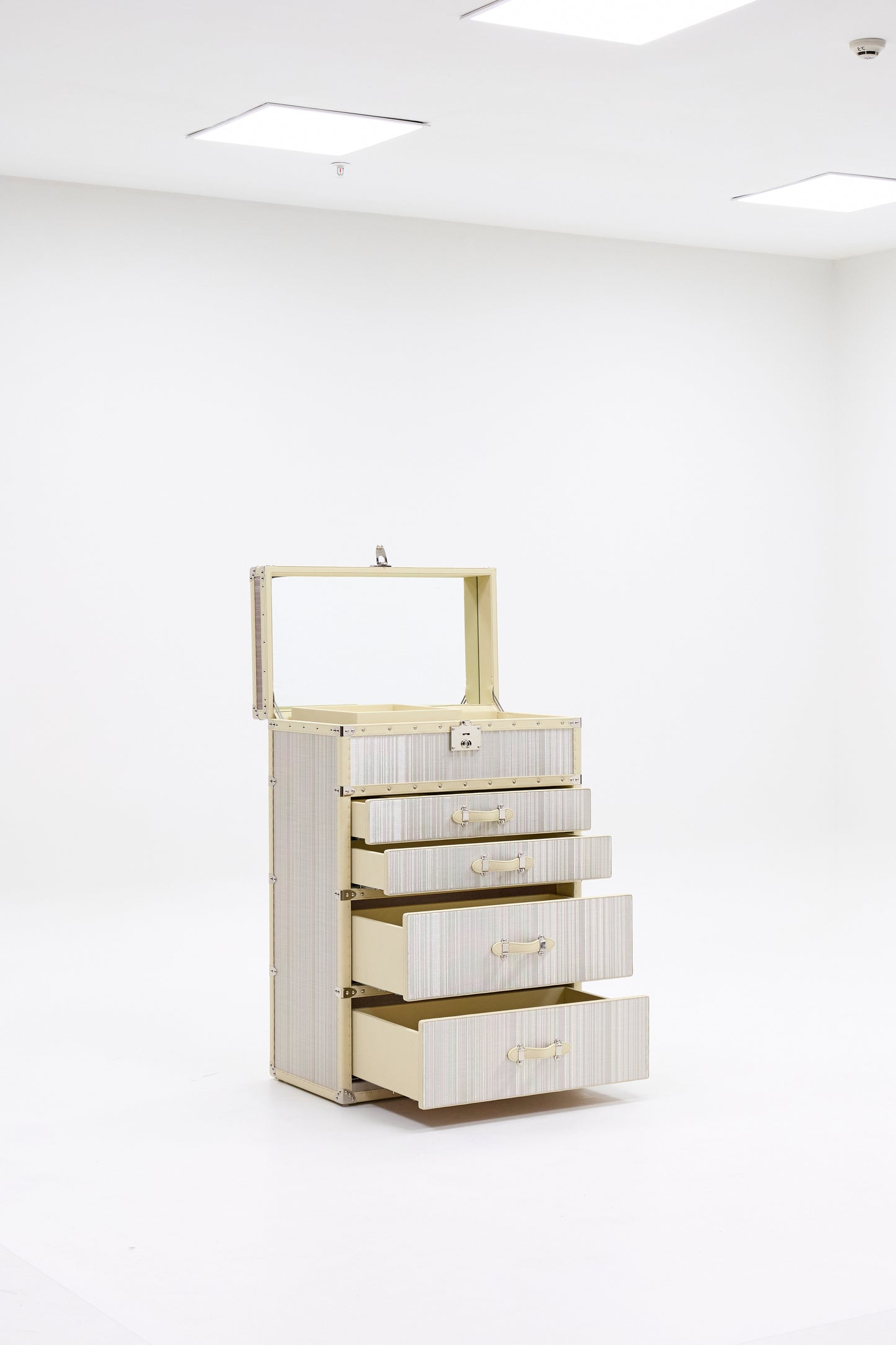 Jewelry Cabinet | Drifting Silver| Copper wire collection
