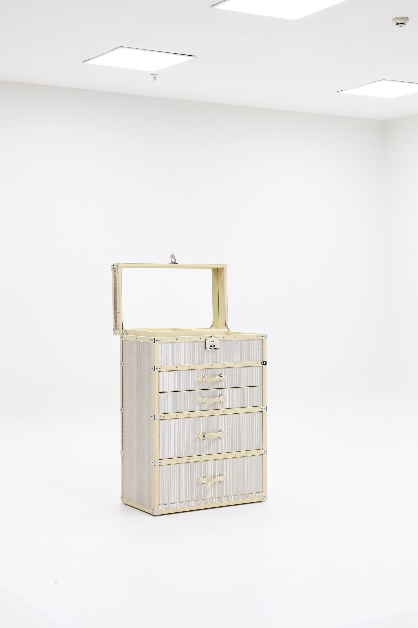 Jewelry Cabinet | Drifting Silver| Copper wire collection