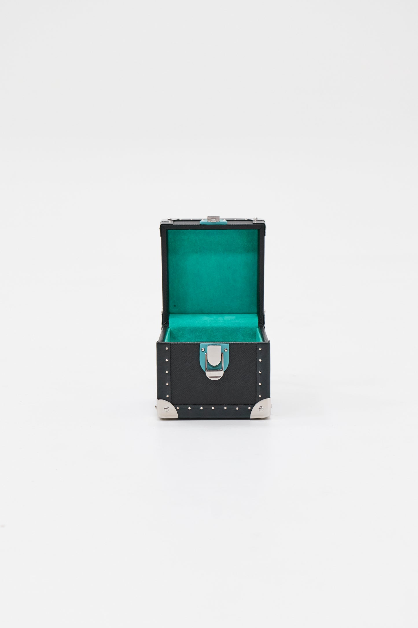 Handheld Jewelry Case|Black | Leather collection