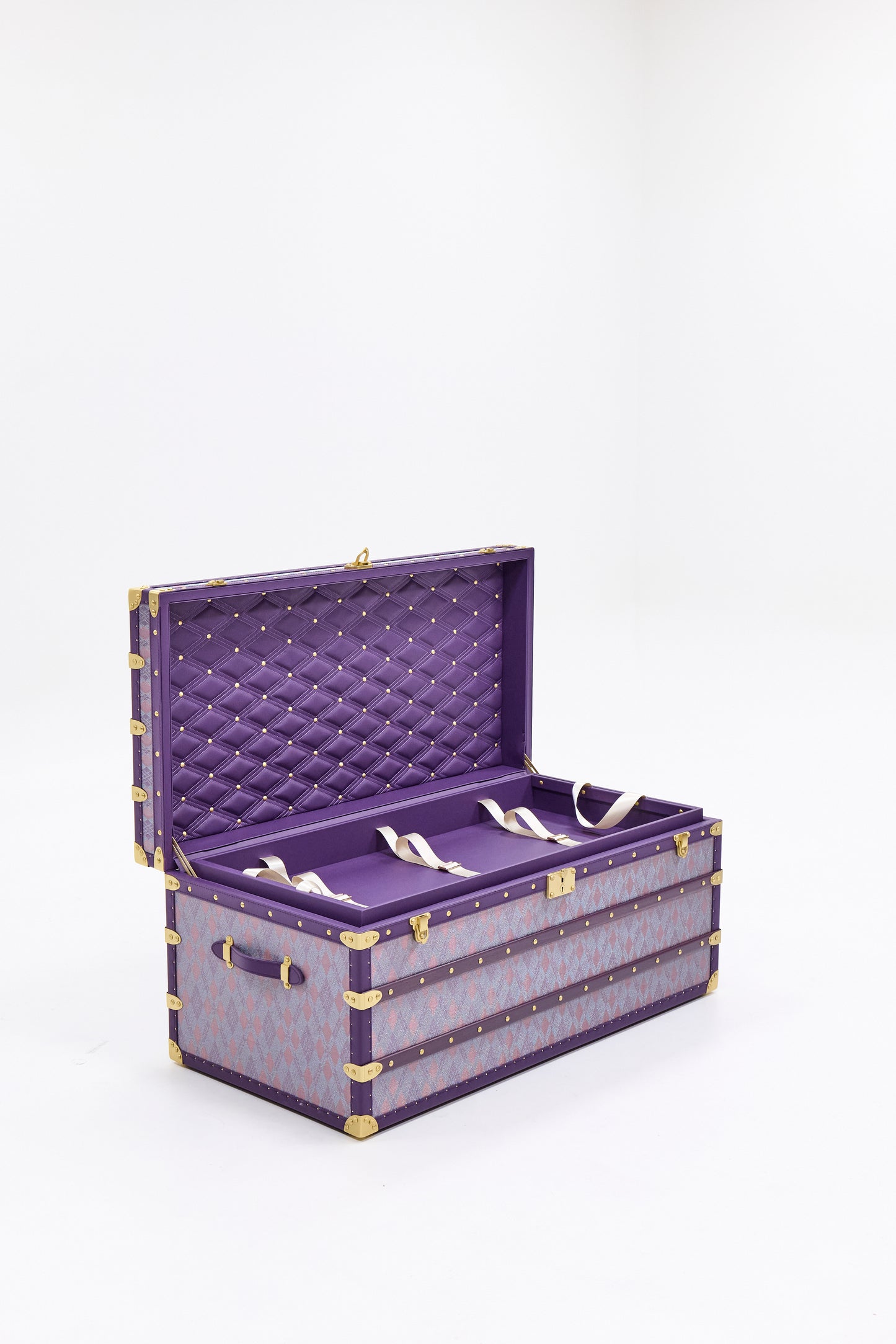 Coffee Table Case | Royal Amethyst| Copper wire