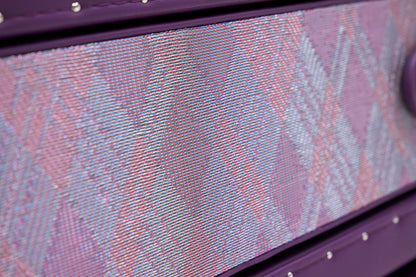 Rotating Triple Drawer Cabinet｜Purple｜Copper wire collection