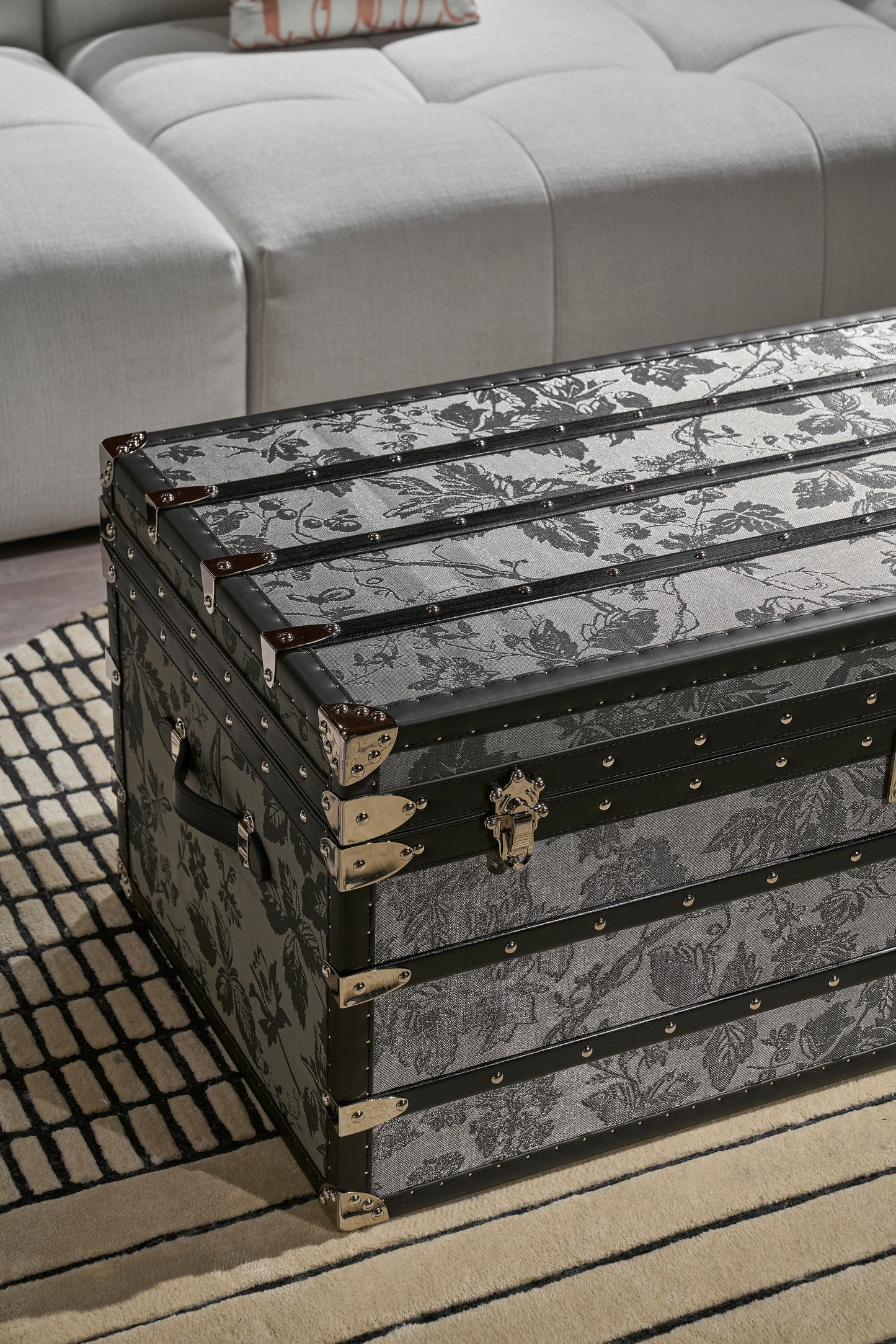 Premium Coffee Table Case | black-white | Copper wire collection