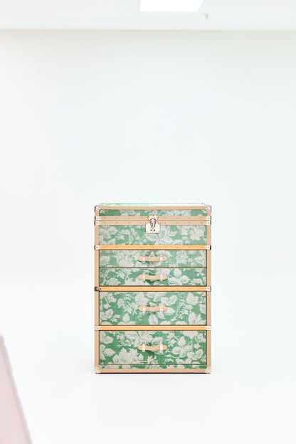 Jewelry Cabinet | Summer Green | Copper wire collection