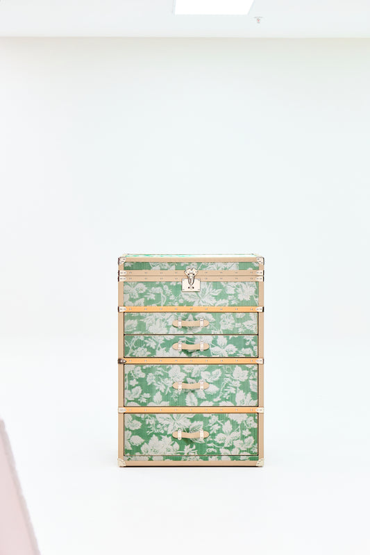 Jewelry Cabinet | Summer Green | Copper wire collection
