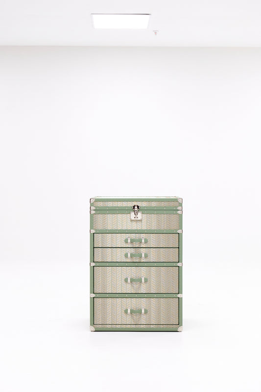 Jewelry cabinet | Emerald| Copper wire collection