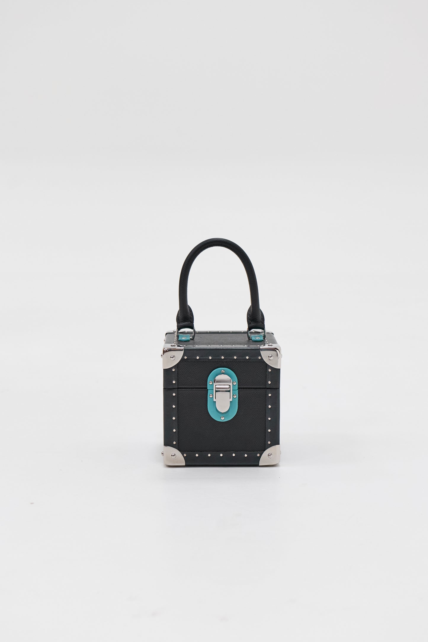 Handheld Jewelry Case｜Black | Leather collection