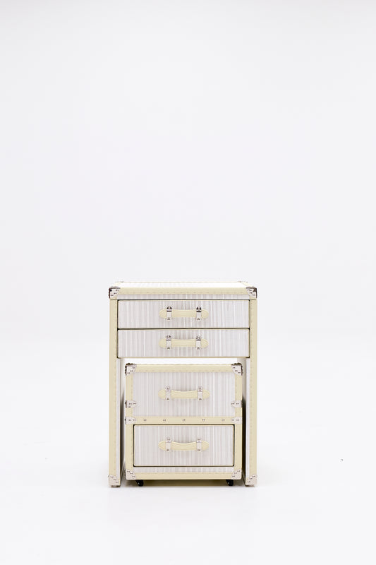 Dressing Table | Gilded White | Copper wire collection
