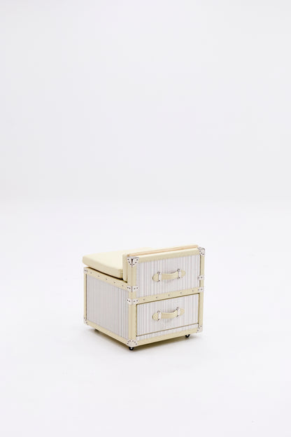 Dressing Table | Gilded White | Copper wire collection