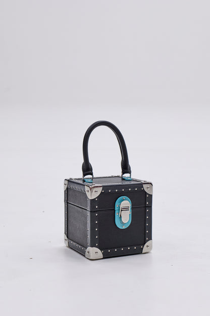 Handheld Jewelry Case｜Black | Leather collection